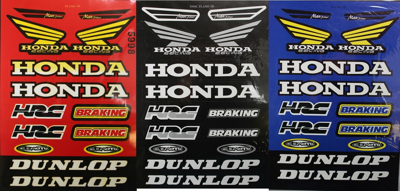 Decal Sticker for ATV CRF50 Dirt Bike Motorcycle Helmet Off-road DE58