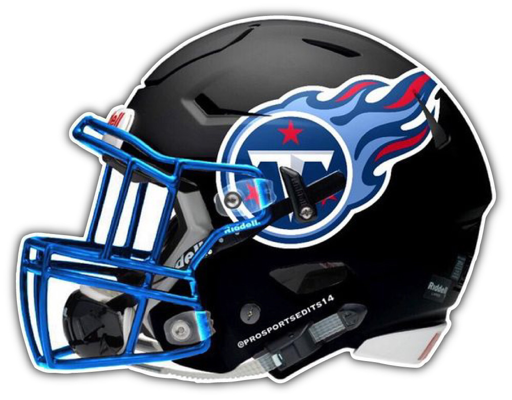 Tennessee Titans NFL Helmet Car Bumper Sticker Decal – 3 » or 5 »