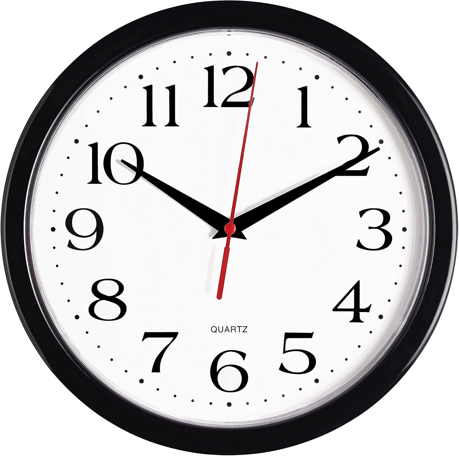 Classic 10-Inch Wall Clock – Silent Non-Ticking, Ideal for Classroom & Kitchen