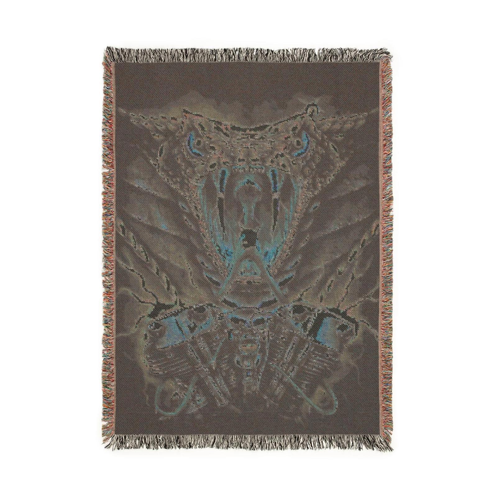 viper fuel woven tapestry blanket (52by37)