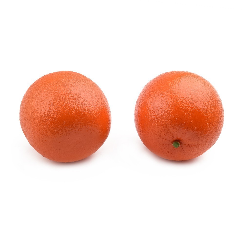 3pcs 8cm Artificial Fake Simulated Oranges Fruit Model Home Party Decoration