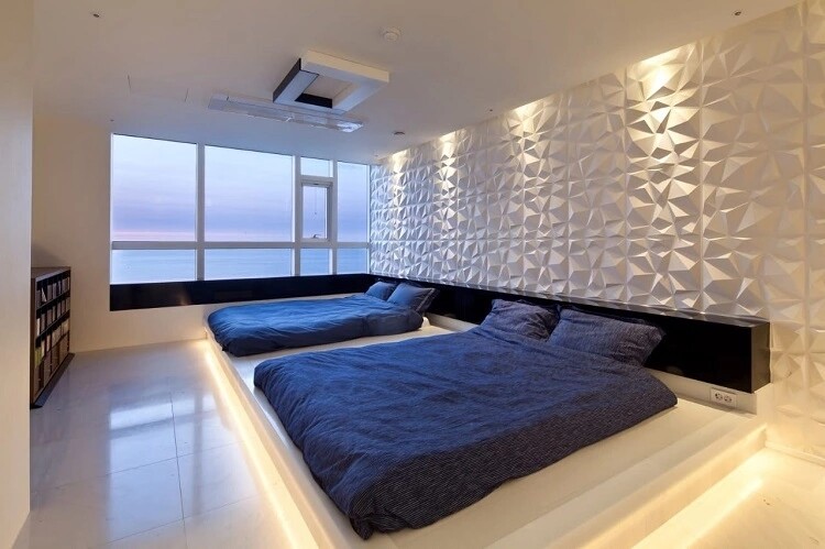 12Pcs 3D Effect Wall Decor 3D Tile Brick Wall DIY Wallpaper Home Decor 11.8&Prime;