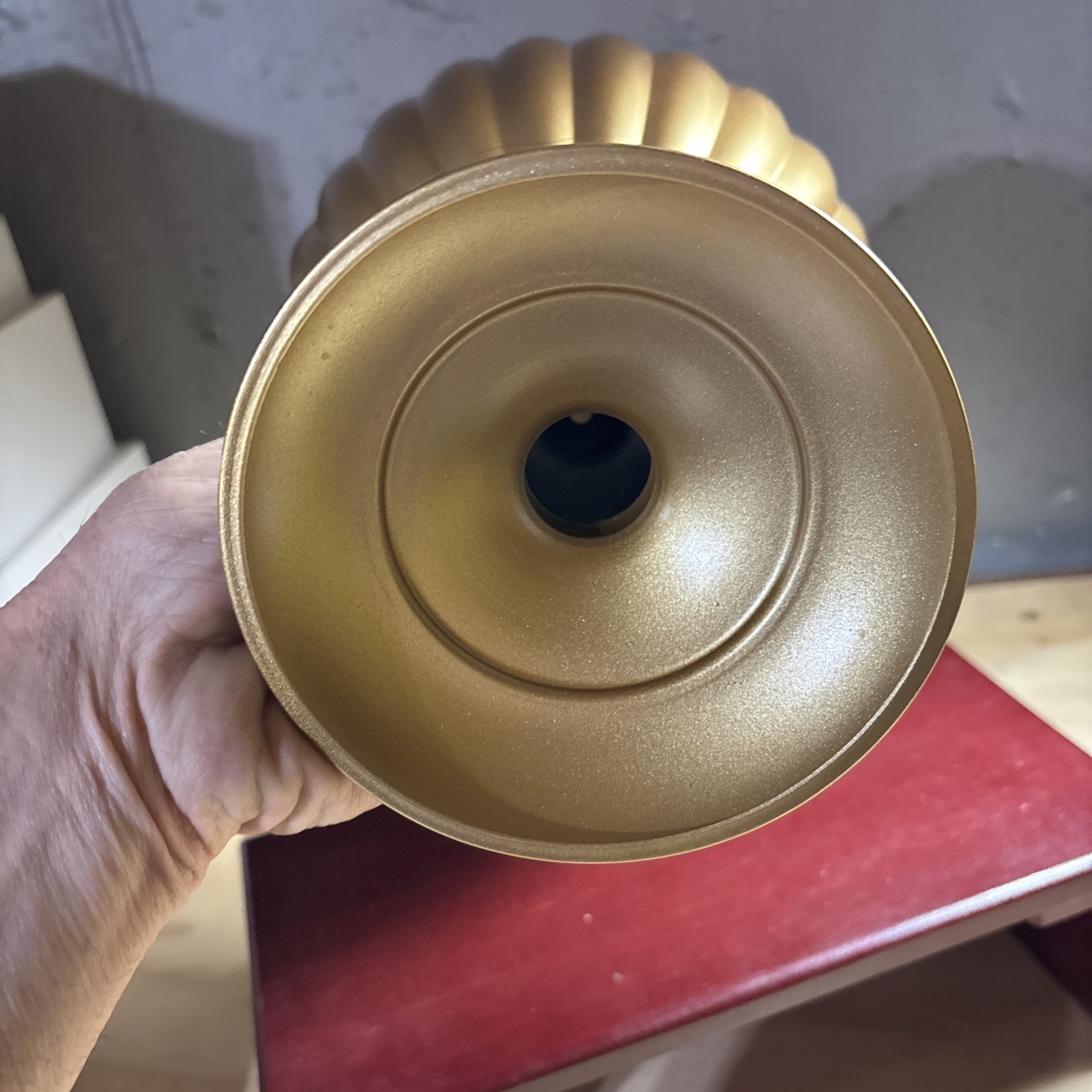 Sziqiqi Gold Urn Vases Set of 10 for Weddings & Events – 7.9In Centerpieces