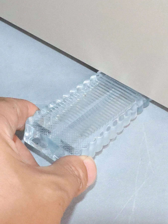 1pc Heavy Duty Anti-Collision Door Stopper Wedge for Home and Office Use-NEW
