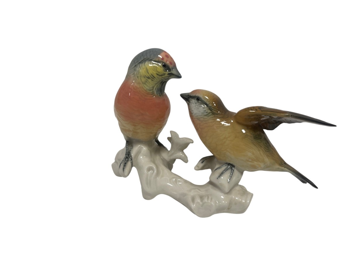 Collector porcelain figurine bird 12 x 17 cm. 1 Choice – Excellent Condition
