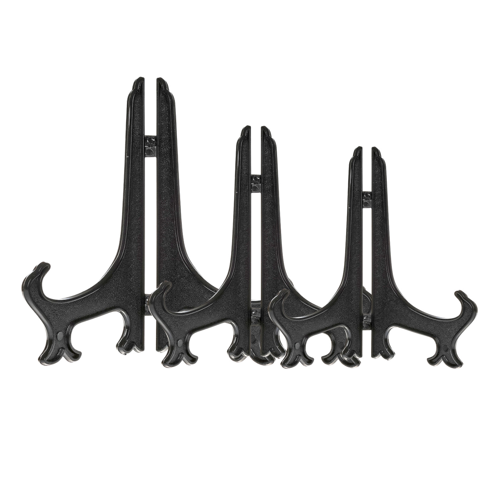 6× Acrylic Easel Stand Display Stand Plate Holder for Display Photo 3 Size USA