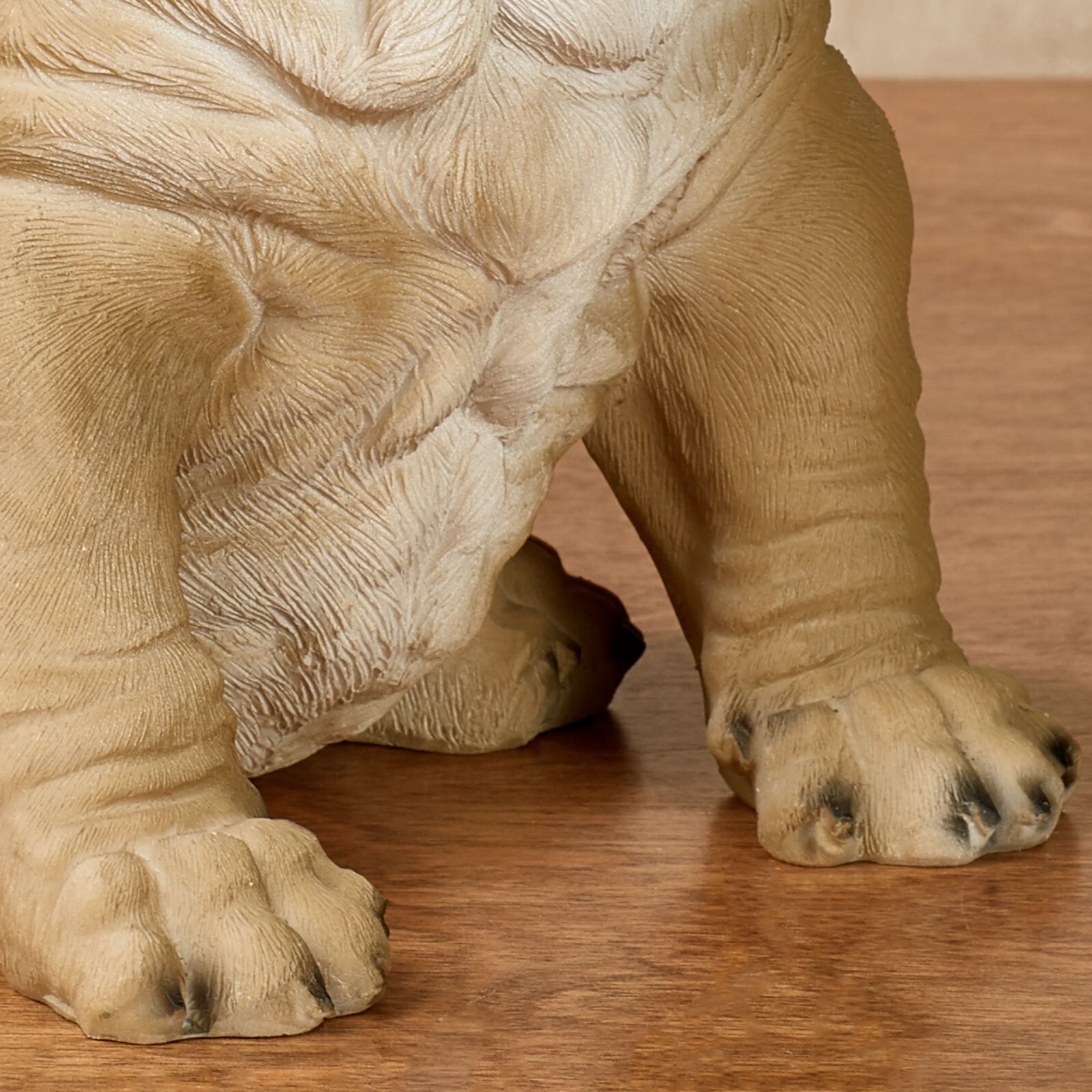 Precious Pug Dog Table Sculpture Multi Warm