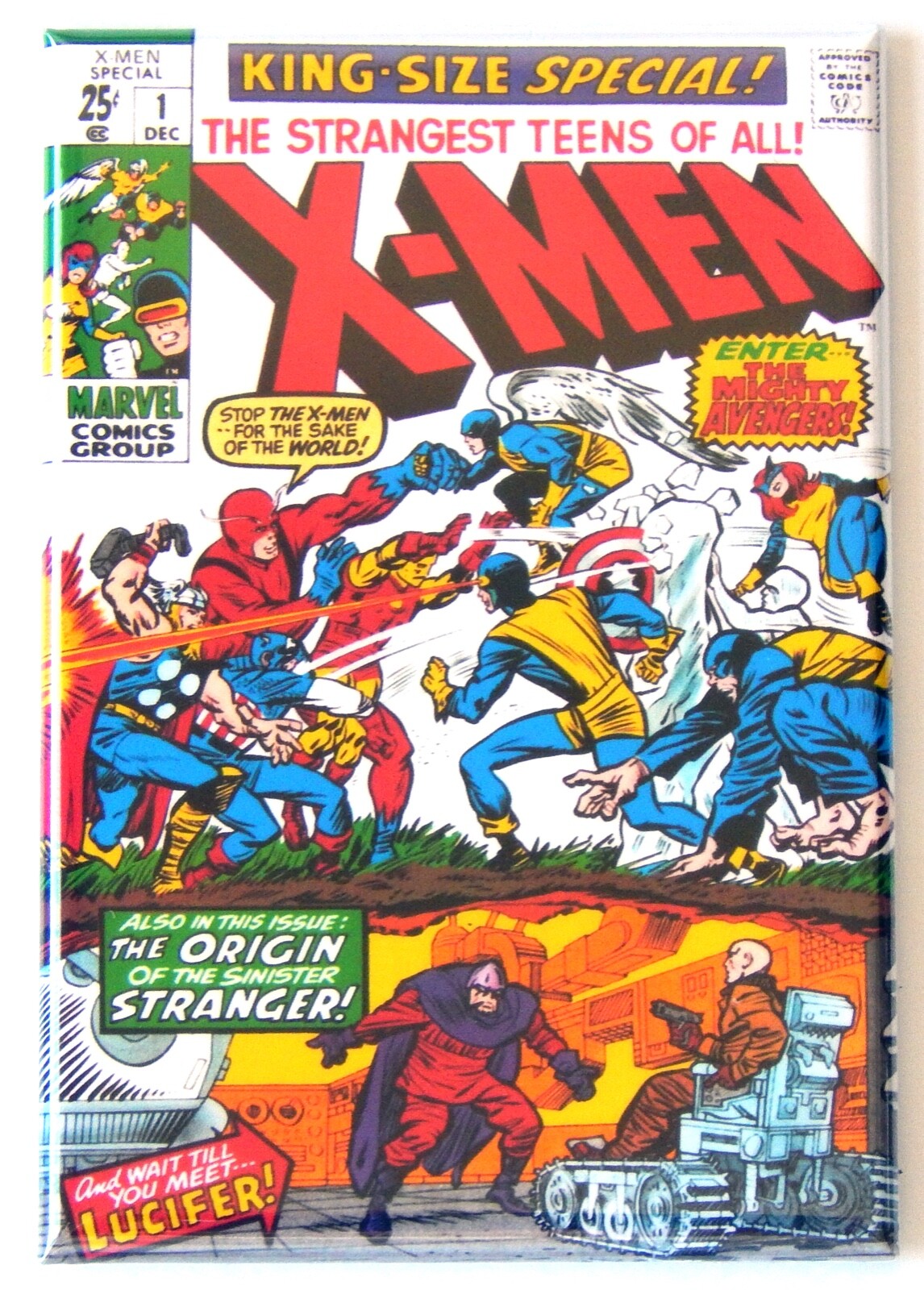X-Men Annual #1 FRIDGE MAGNET comic book x men