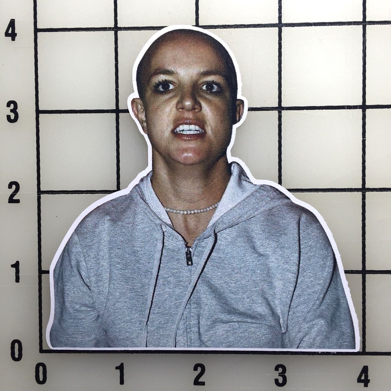 Brittany Spears 4&Prime; Wide Color Vinyl Decal Sticker – BOGO