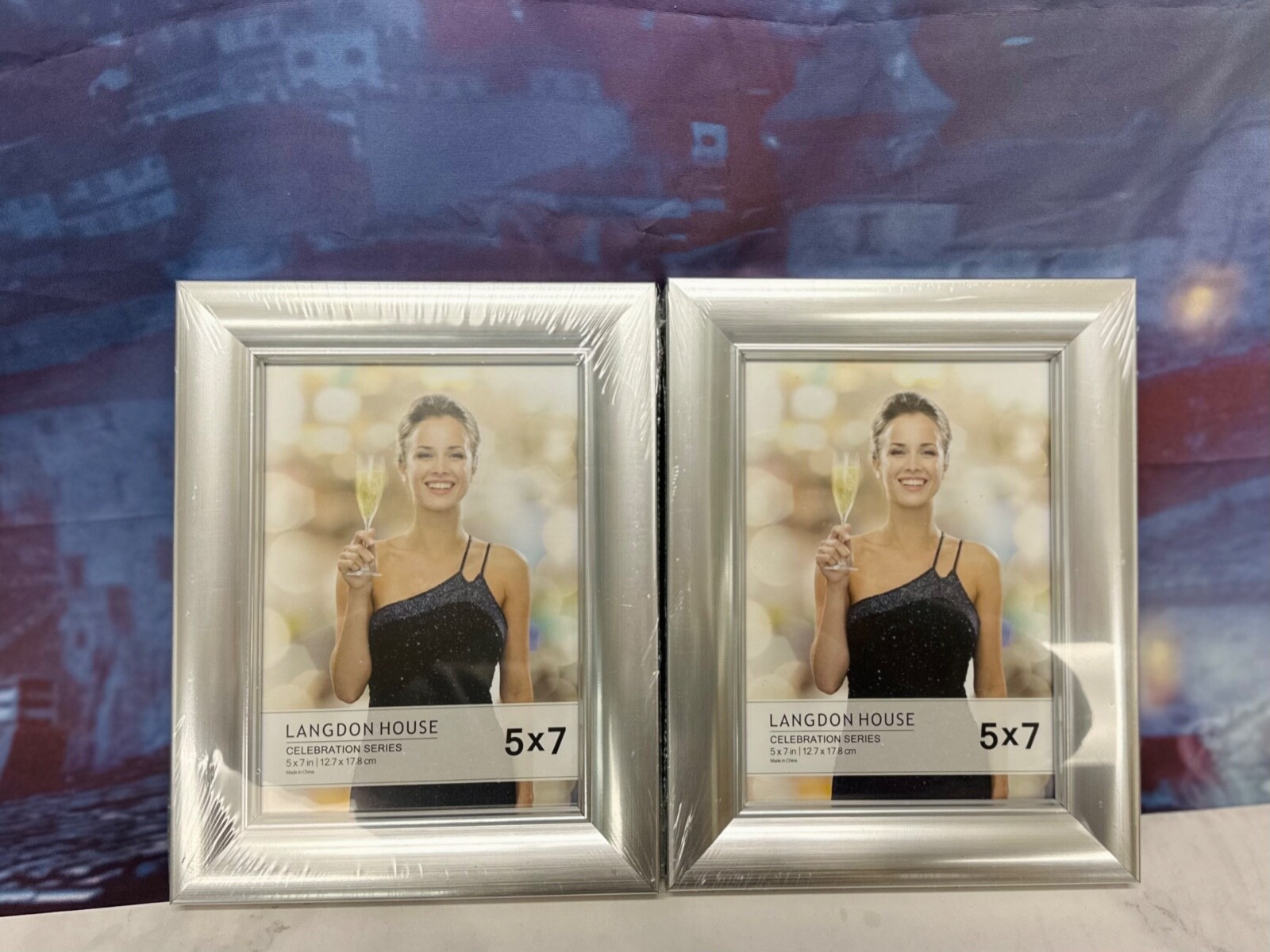 Brand New — Photo Frame – Picture Frame Silver Color Poster Frames – 5&Prime;X7&Prime;