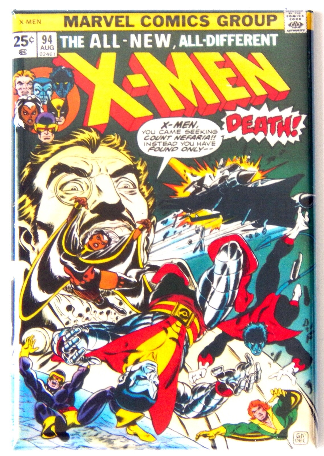 Uncanny X-Men #94 FRIDGE MAGNET comic book