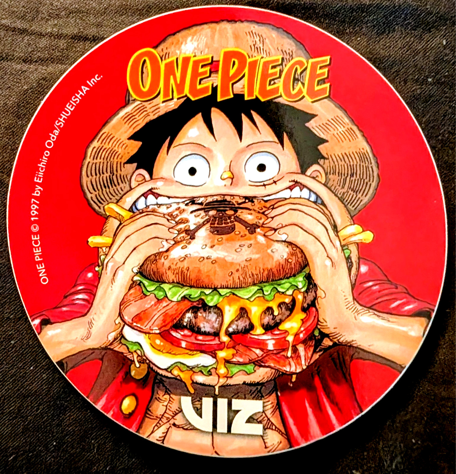VIZ One Piece Logo Sticker Waterproof Vinyl Decal Die-Cut Laptop Car! Brand New!