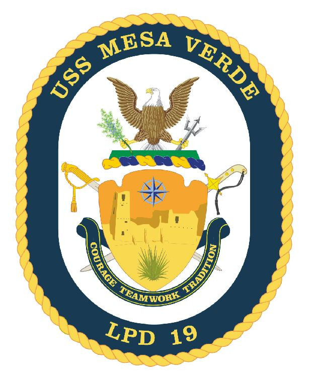 USS Mesa Verde Armed Forces Navy Sticker Decal M178