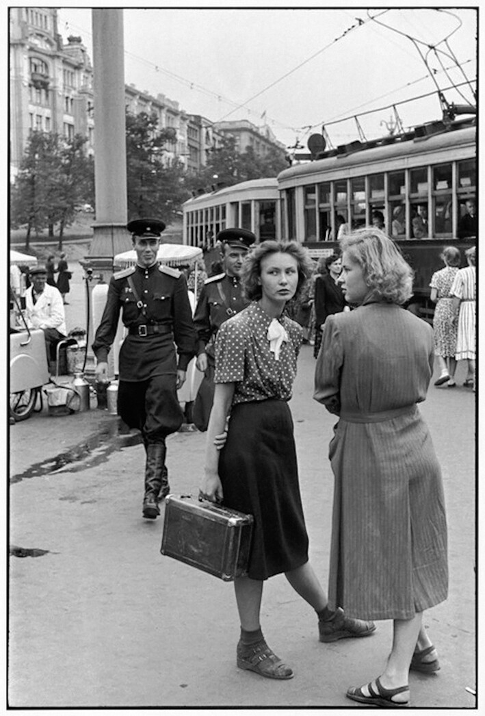 Cartier-Bresson Visiting to Soviet Union 1954 Photo Art Giclee Print Fine Canvas