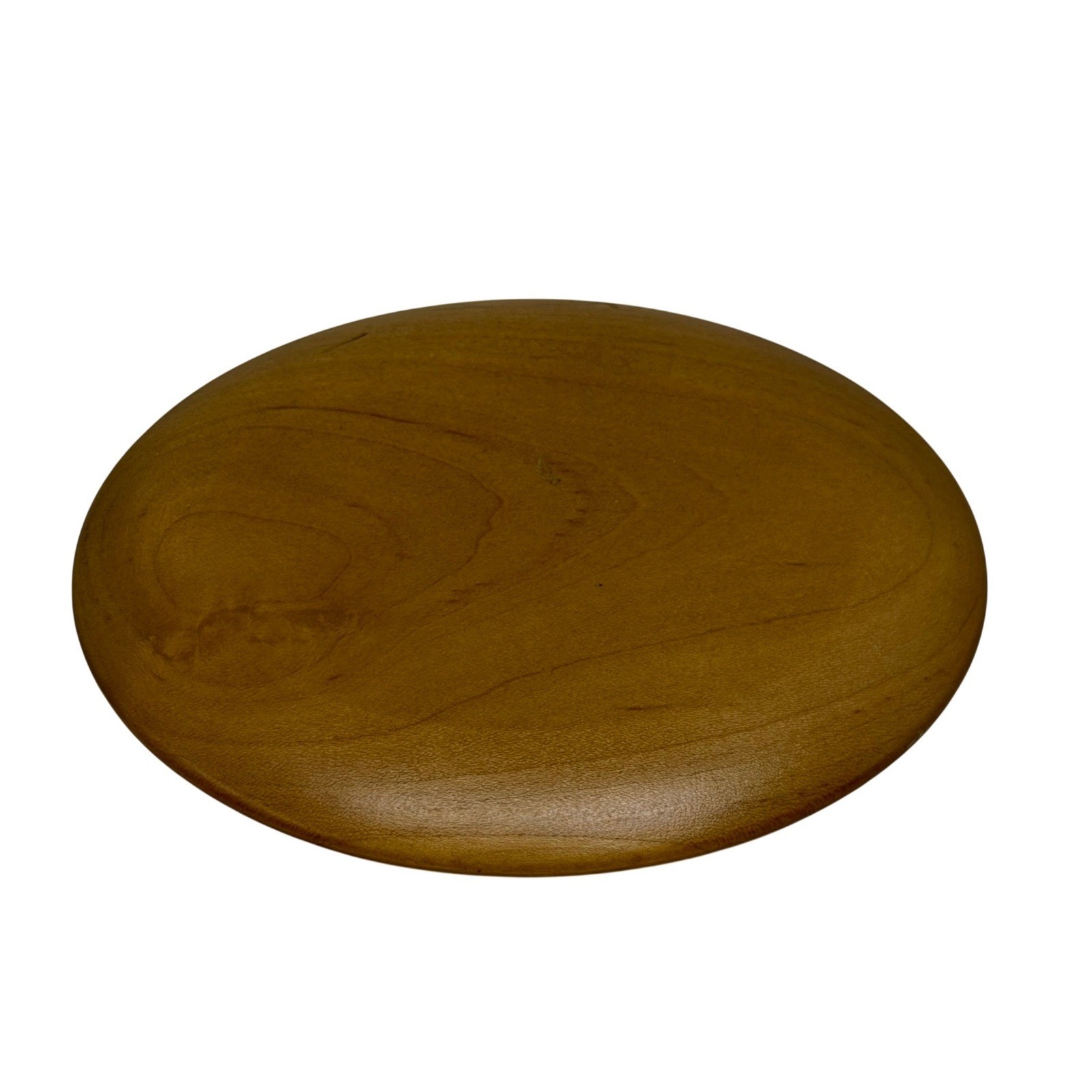 Longaberger Basket Replacement Lid Brown Wood Oval WoodCrafts Dresden Ohio USA