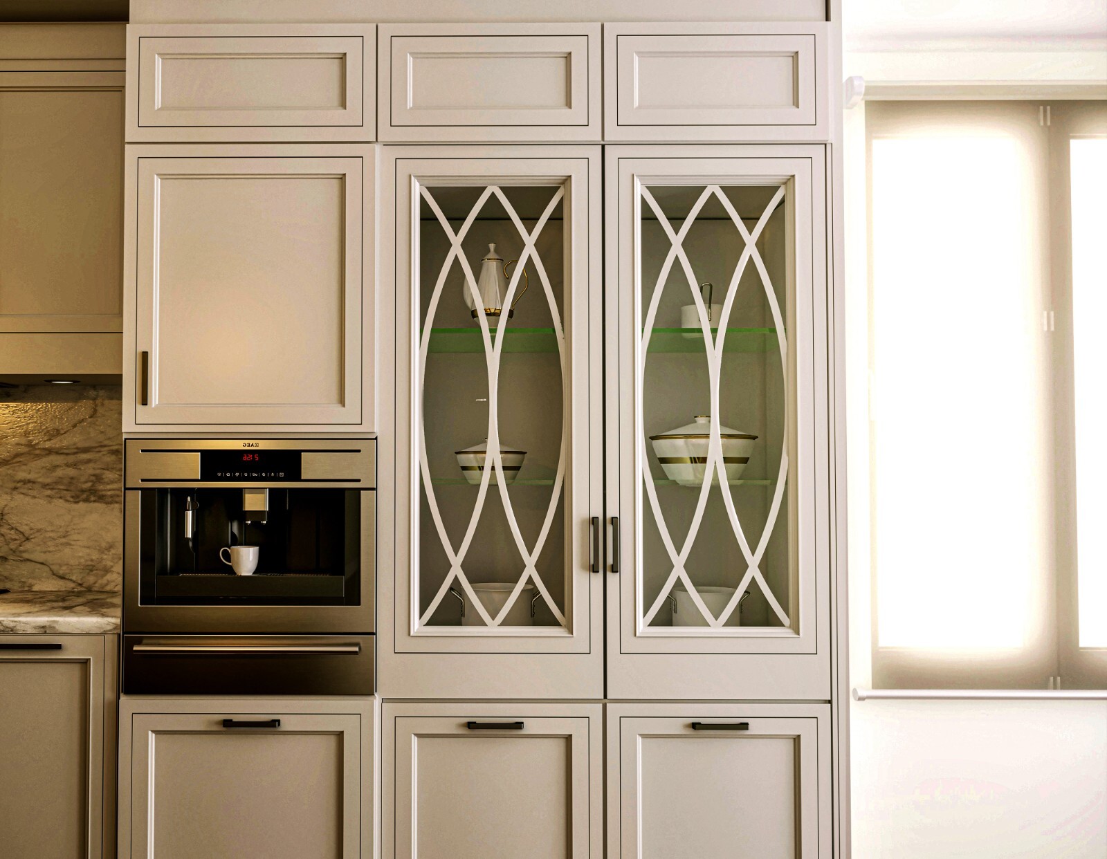 Custom Size Mullion for your EXISTING Glass door | Mullion Insert