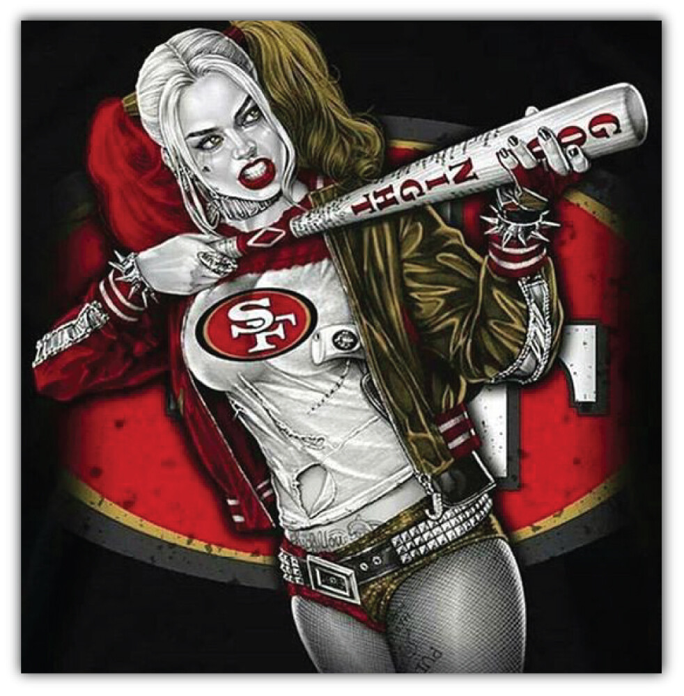 San Francisco 49ers NFL Football Logo Sport Car Bumper Sticker Decal « SIZES »