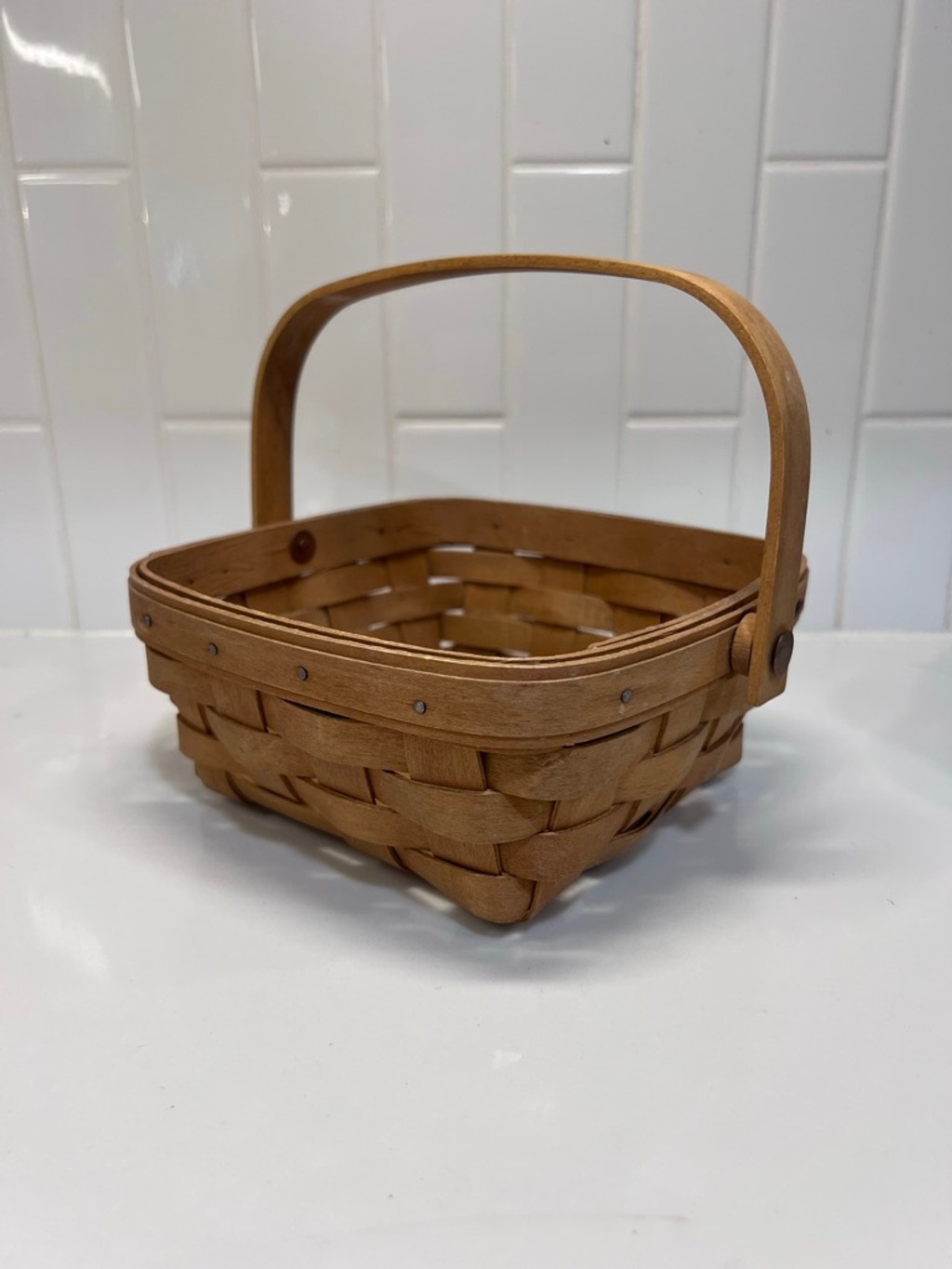 Longaberger Small Berry Basket Swing Handle 2003