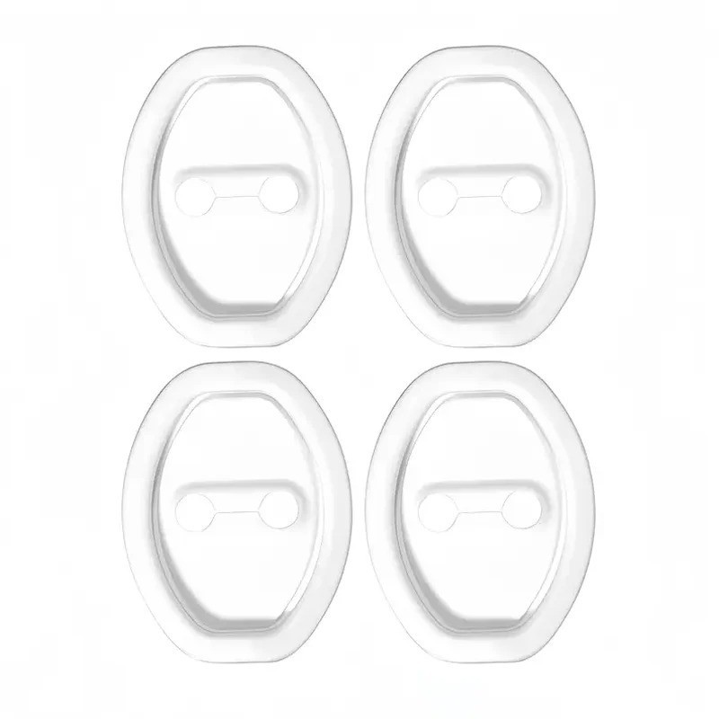 4pcs Silicone Car Door Lock Covers – Rust‑Proof, Noise‑Reducing Protectors – NEW
