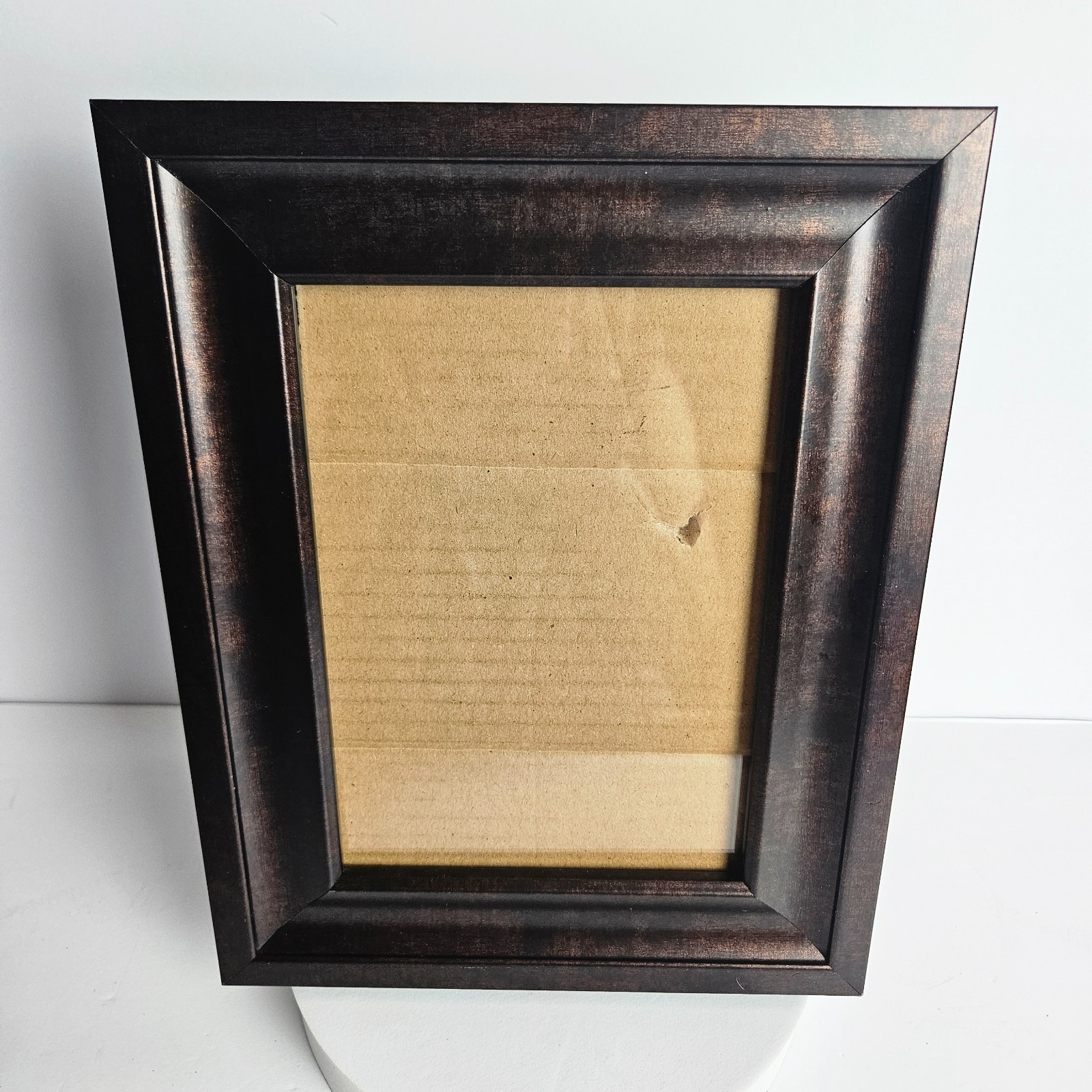 5×7 Photo Frame Dark Wood Look Tabletop Wall Display Portrait Landscape