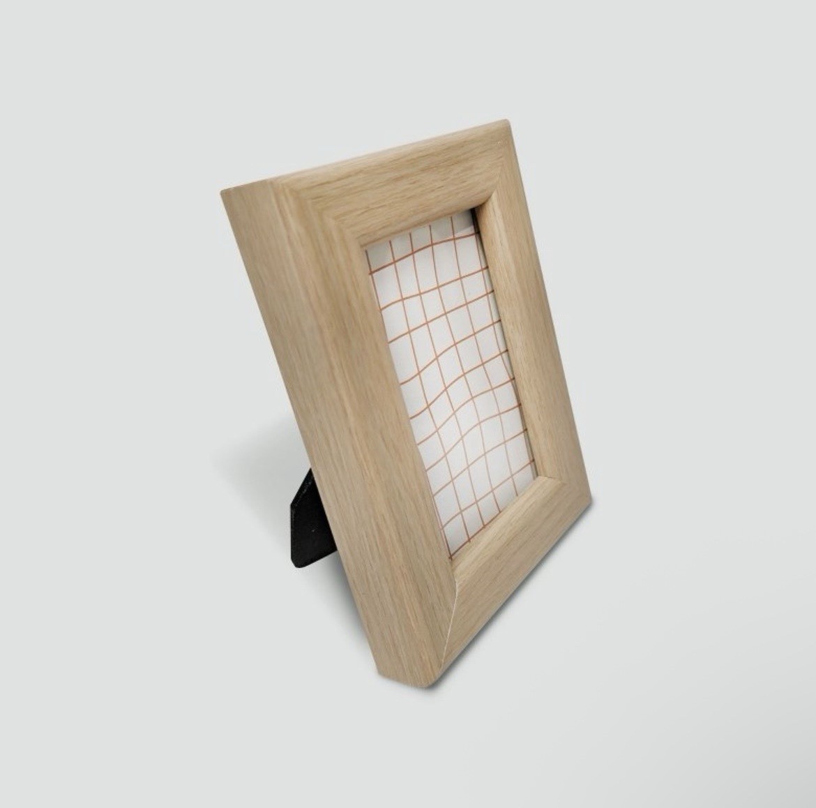 Harbortown Industries 4 Pack 2x3in Rectangle Photo Frames Natural Freestanding