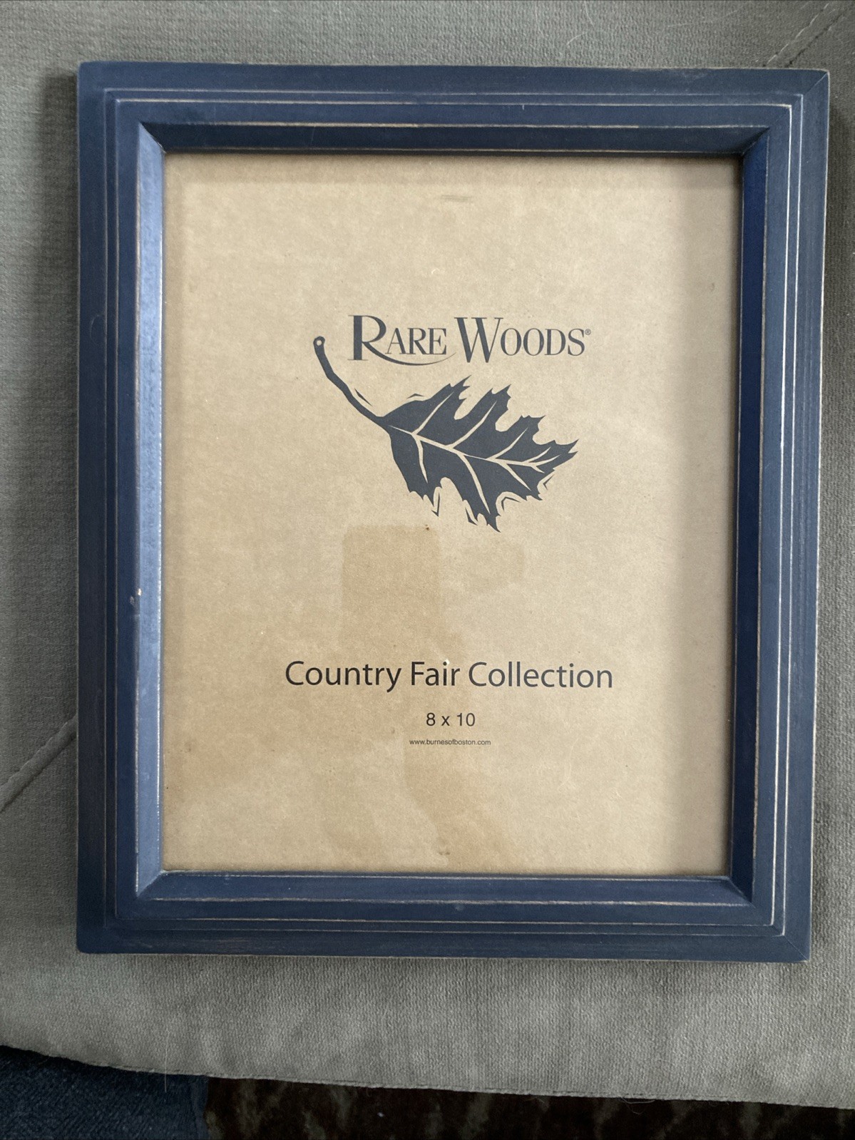 NEW Burnes of Boston RARE WOODS 8 X 10 Picture Photo Frame Distressed Edges