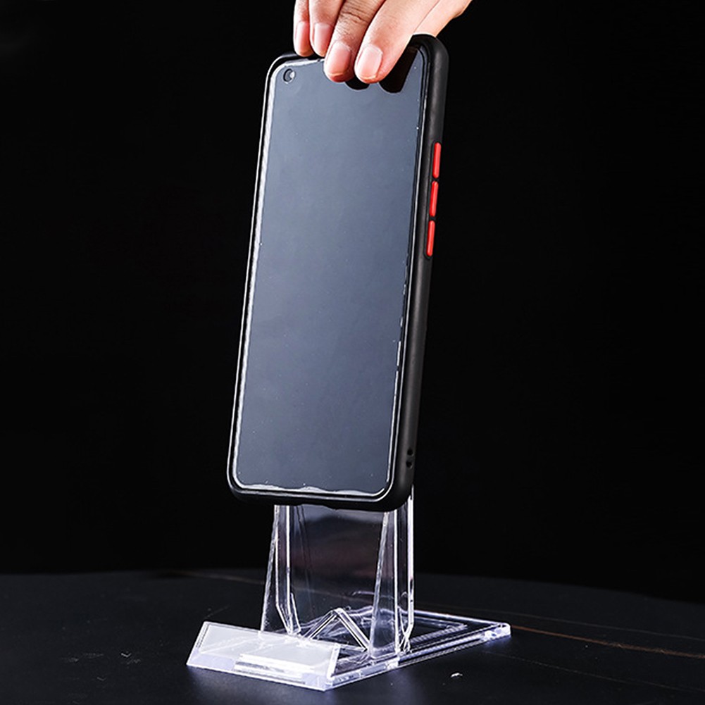 2-20X 4&Prime; Two Part Adjustable Acrylic Display Stand Easels for Minerals Fossils