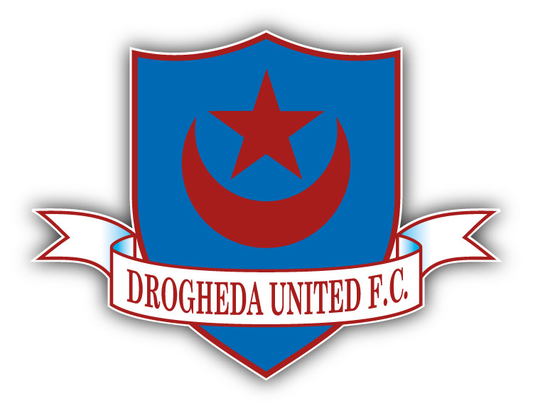 Drogheda United F.C. Ireland Soccer Football Car Bumper Sticker Decal 5 » x 4 »