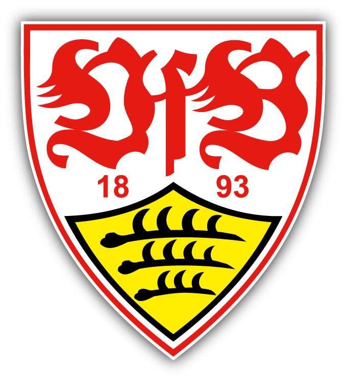 Stuttgart FC Germany Soccer Football Car Bumper Sticker Decal 4 » x 5 »
