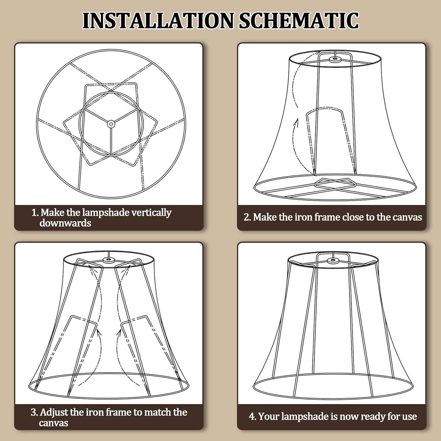 27&Prime; Set of 2 Tall Farmhouse Rustic Table Lamps for Living Room,3-Color Temperatu