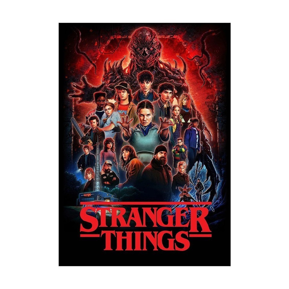 Stranger Things Season 5 Movie Poster Official Art Print