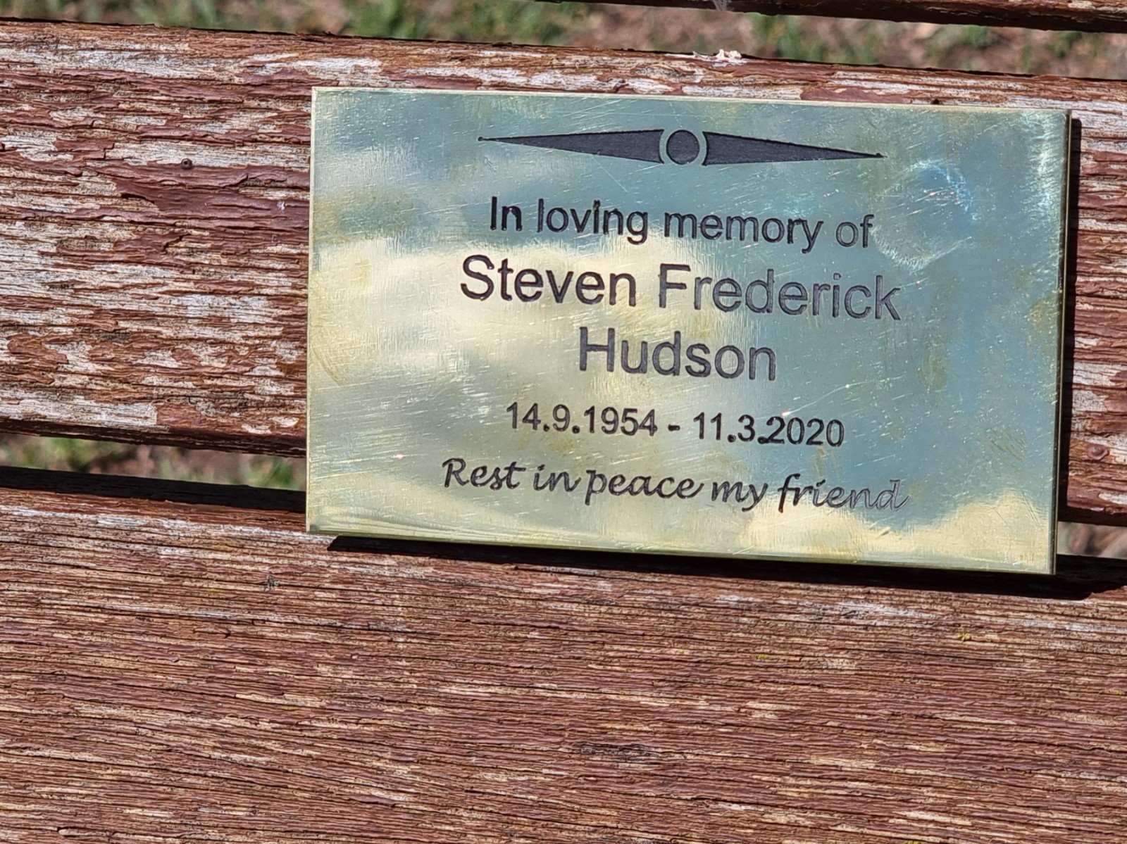 Solid Brass Memorial Plaque