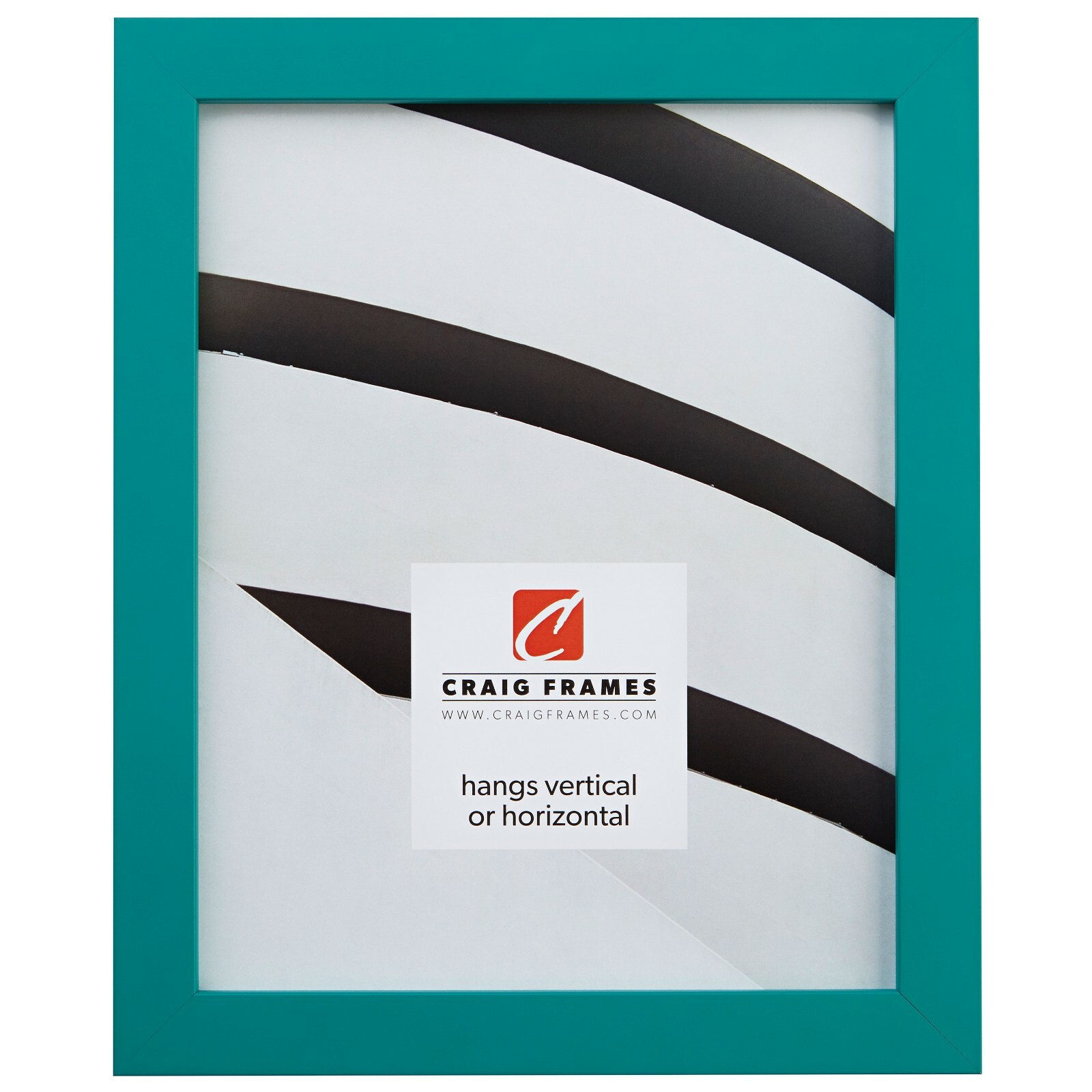 Craig Frames Confetti Primary, .875&Prime; Wide Modern Picture Frame, Various Colors