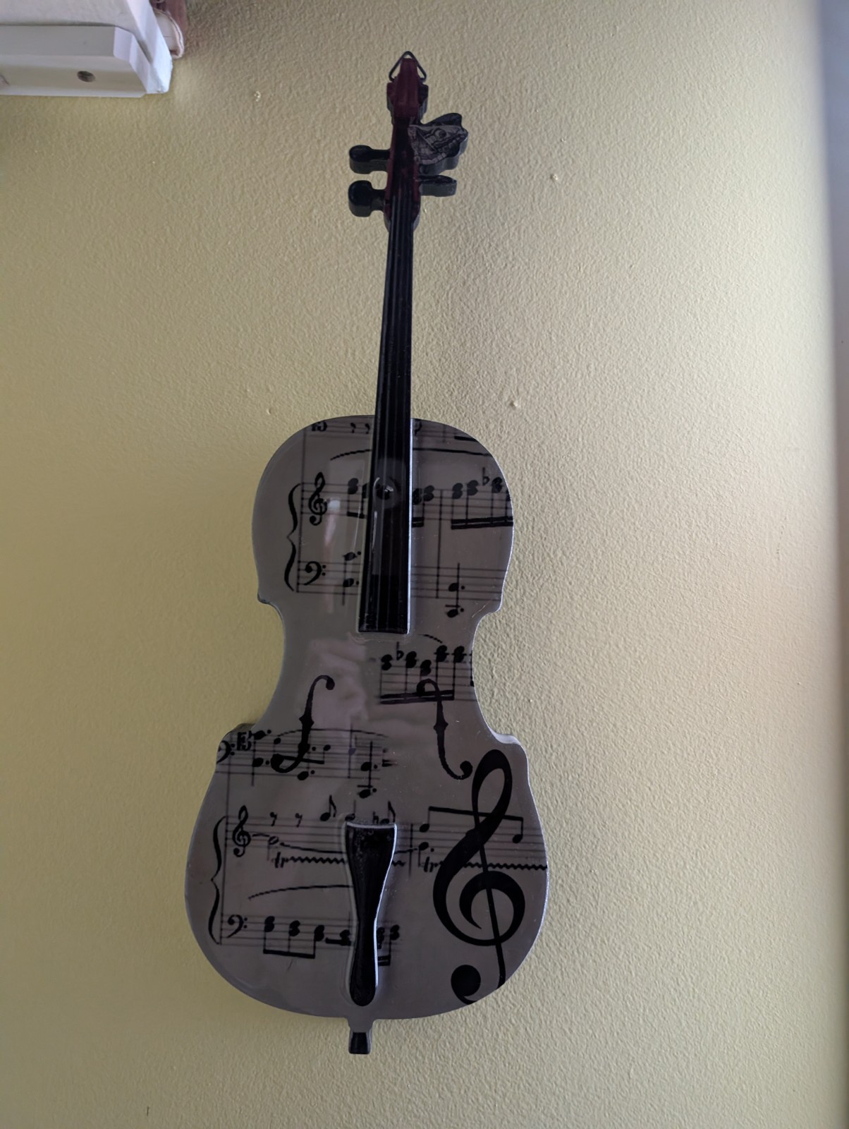 Masquerade Mardi Gras Jester Mask Violin Wall Art Decor