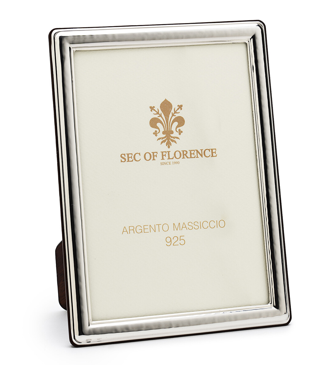 5&Prime;x3,5&Prime; in Solid 925 Sterling Silver Photo Picture Frame* 7372 /9×13 USA