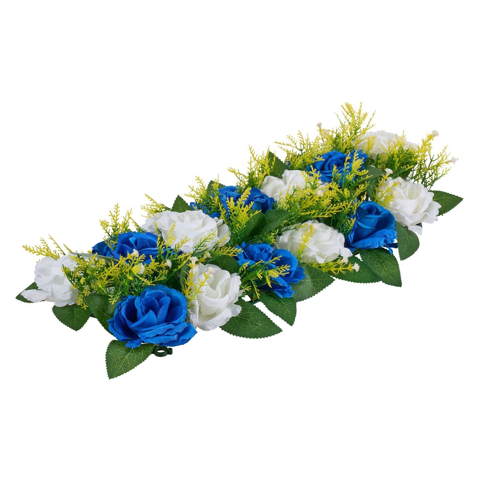 Reusable Faux Roses 10PC, 19.7×8.7in, Wedding Table Centerpiece Arrangements