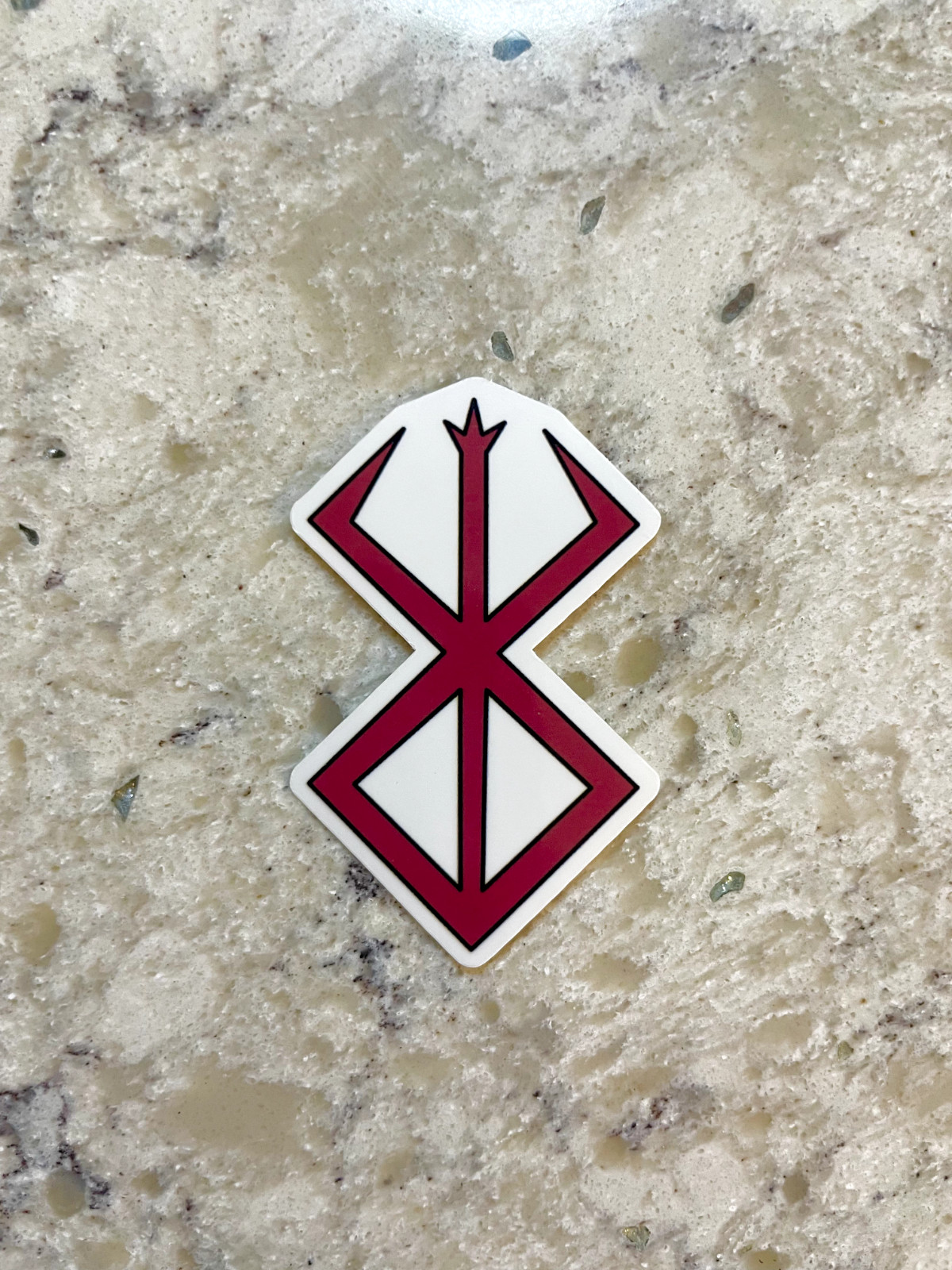 Berserk Logo Sticker l Gloss or Holographic Laminate l Waterproof Decal