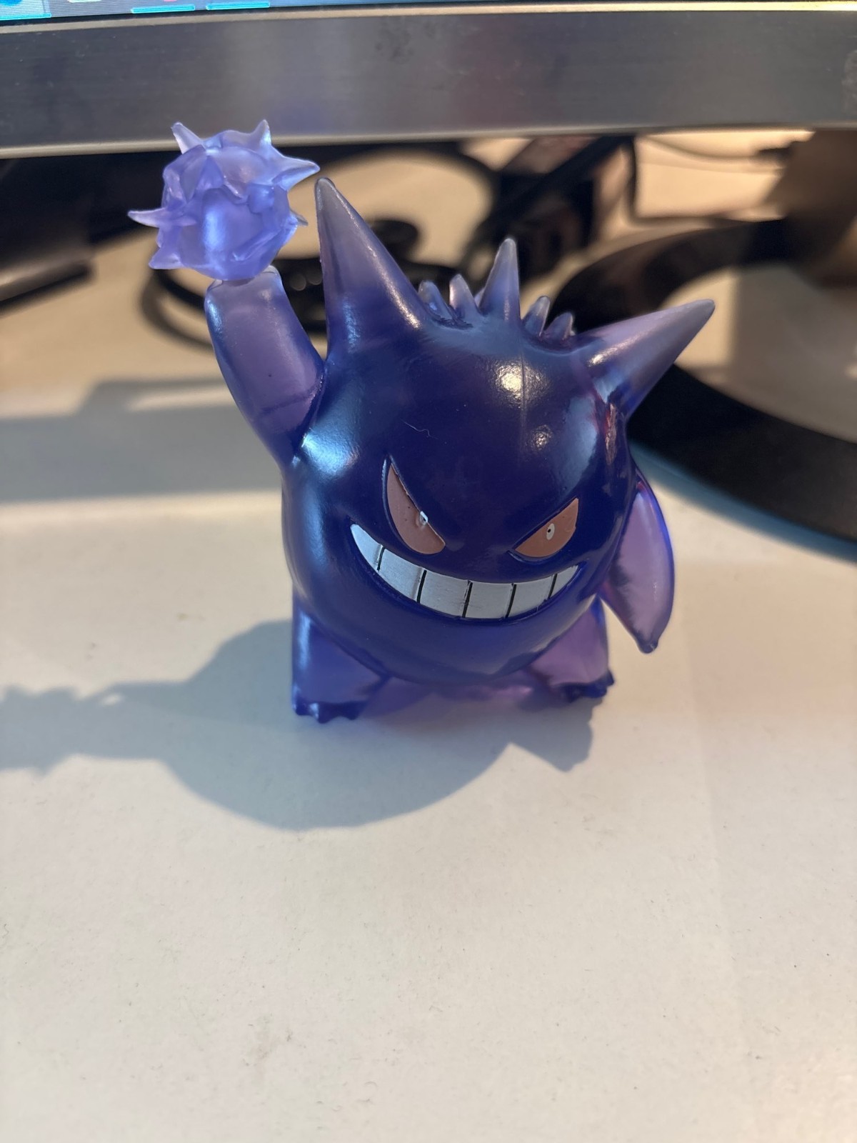 1 PVC Statue 8cm Gengar Pokemon Anime Poket Ball Rc Decoration (Foreign Shipping