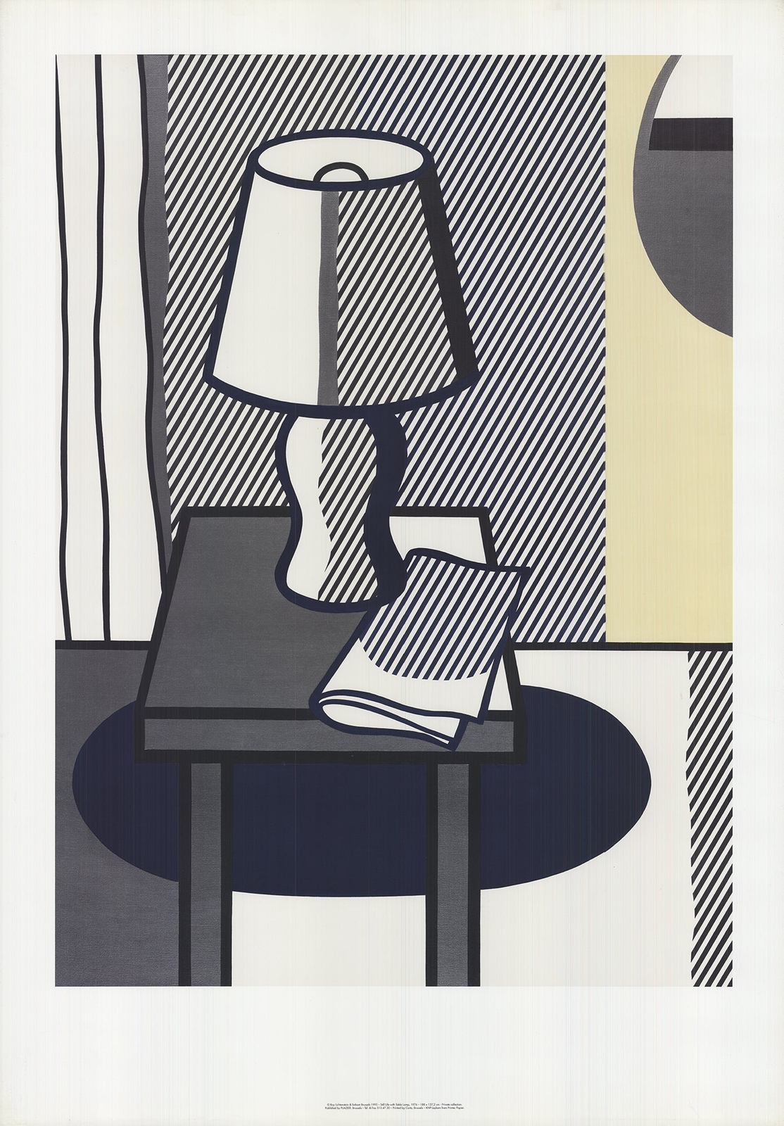 ROY LICHTENSTEIN The Lamp, 1995