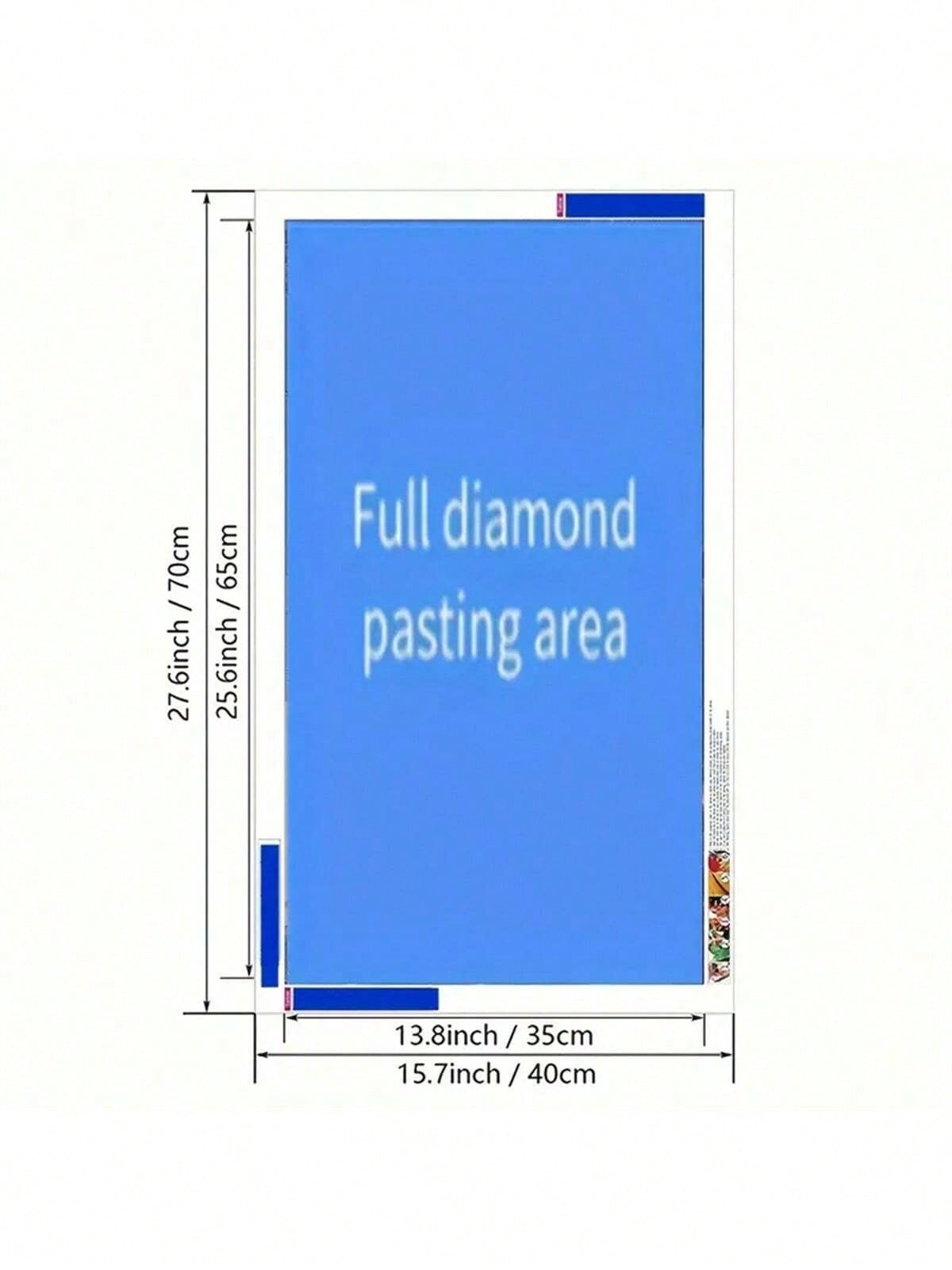Multicolor Full Drill Diamond Painting Kit 50×40 70×40 40×30 100×50 120×40