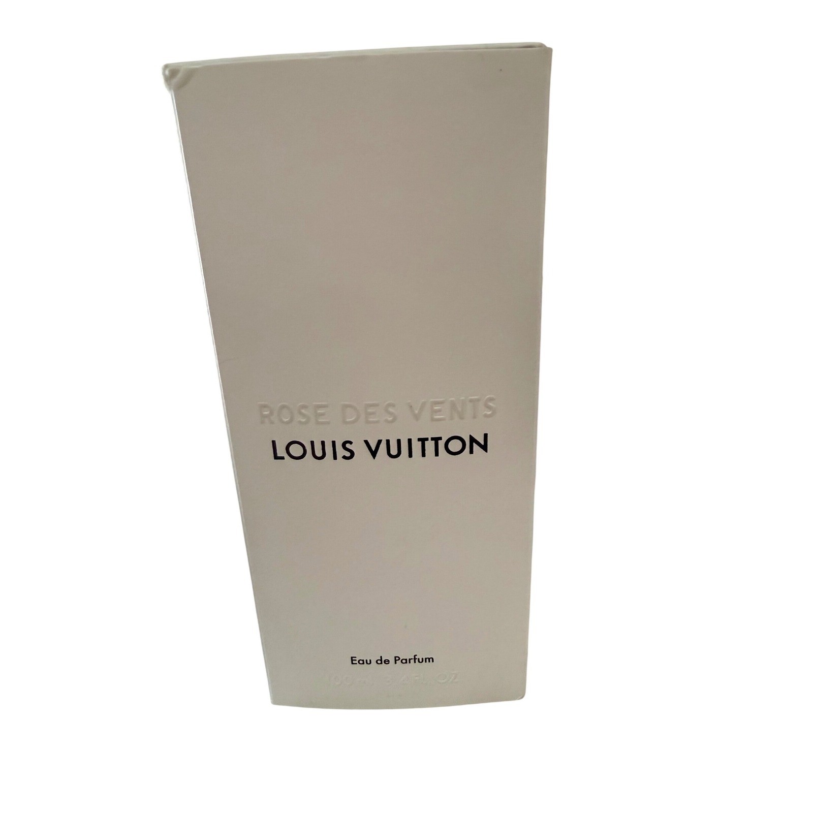Louis Vuitton Rose des Vents Empty 100ml Perfume Bottle w/ Box & 2 Cases 4 Items