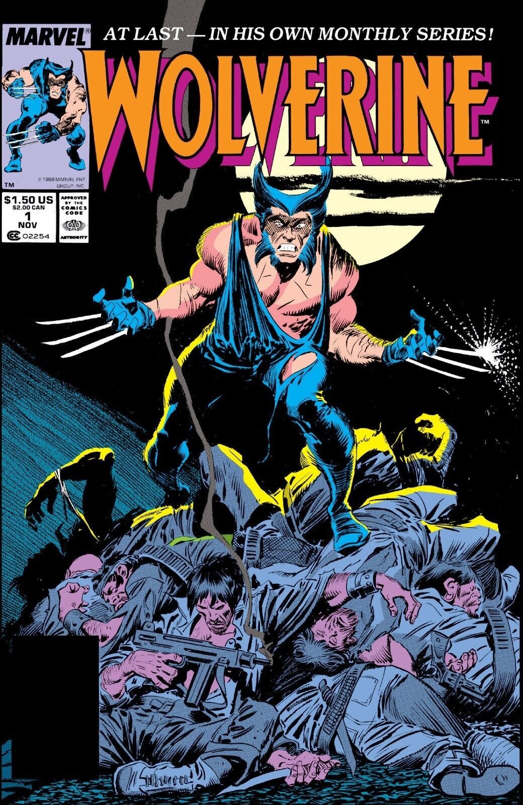 WOLVERINE #1 COMIC BOOK COVER Poster print 11&Prime;x17&Prime; home decor