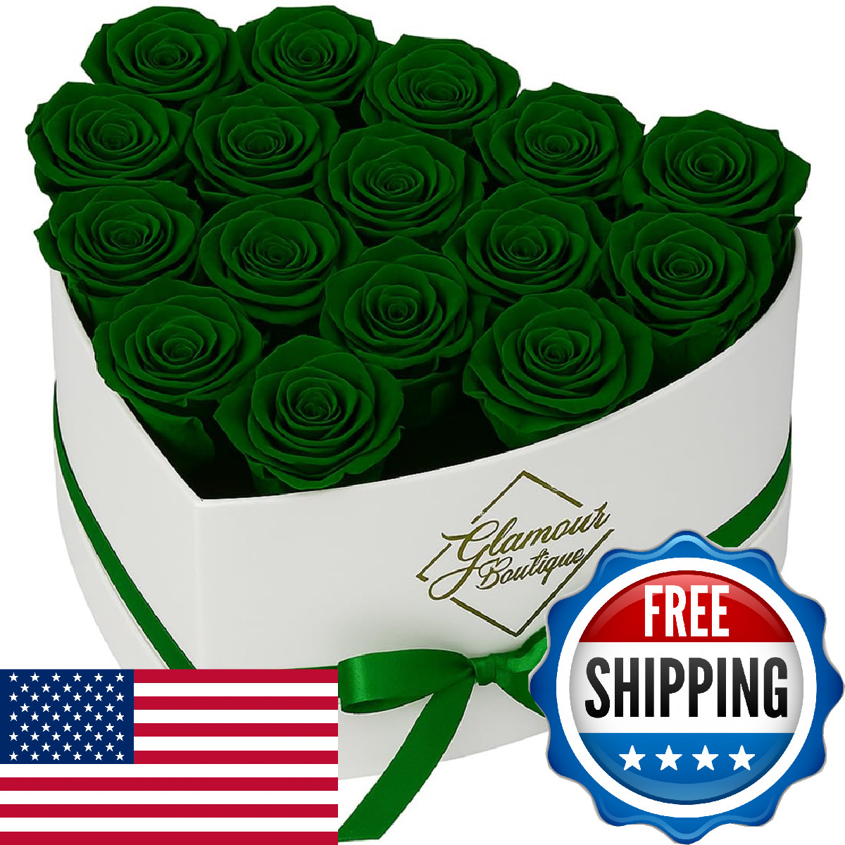 GLAMOUR BOUTIQUE Preserved Roses in a Box – Gifts for Her, Wife & Mom, Rose Flow
