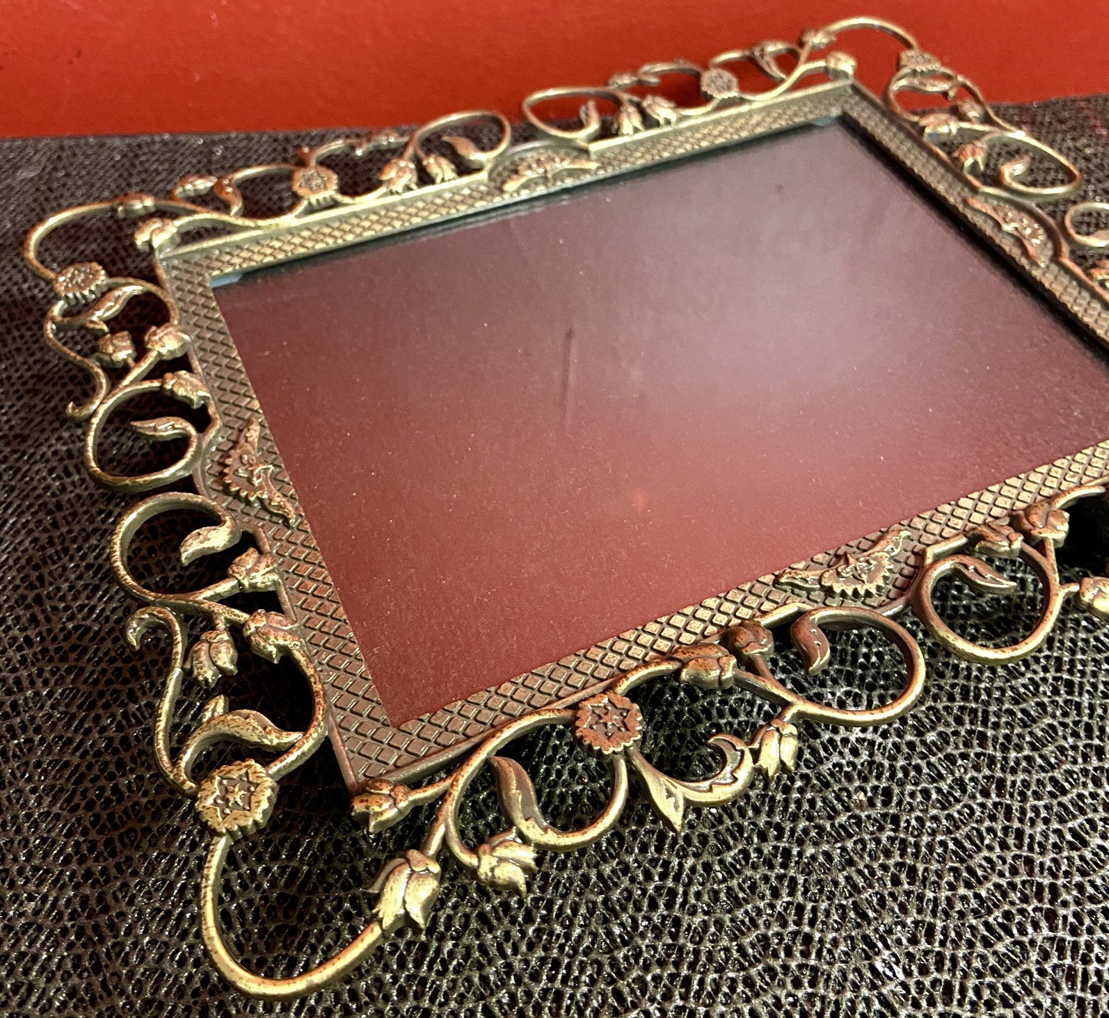 Fetco Picture Frame Metal Wire Photo Designer Decor 7×5 Medium Heavy Durable