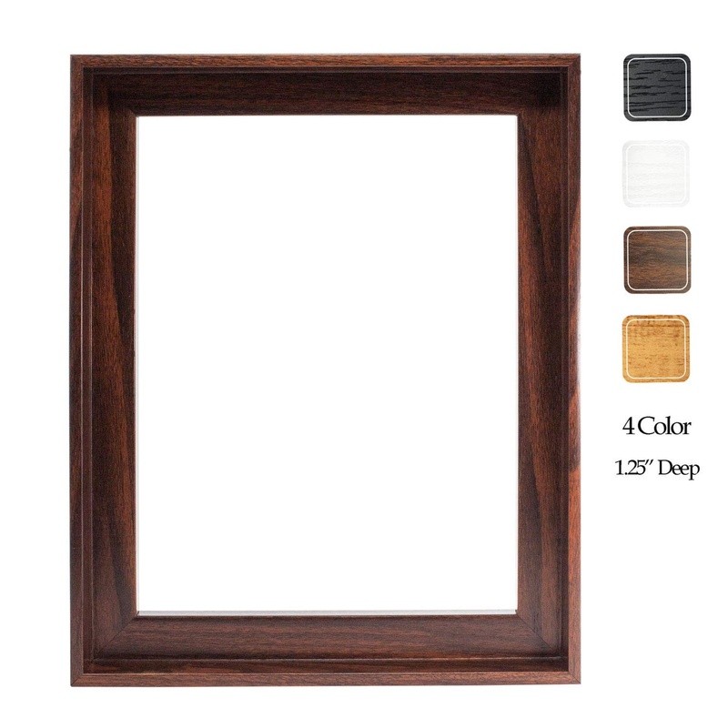 Custom Floating Canvas Frame Easy Install High Grade Composite Wood 10×10 Inch