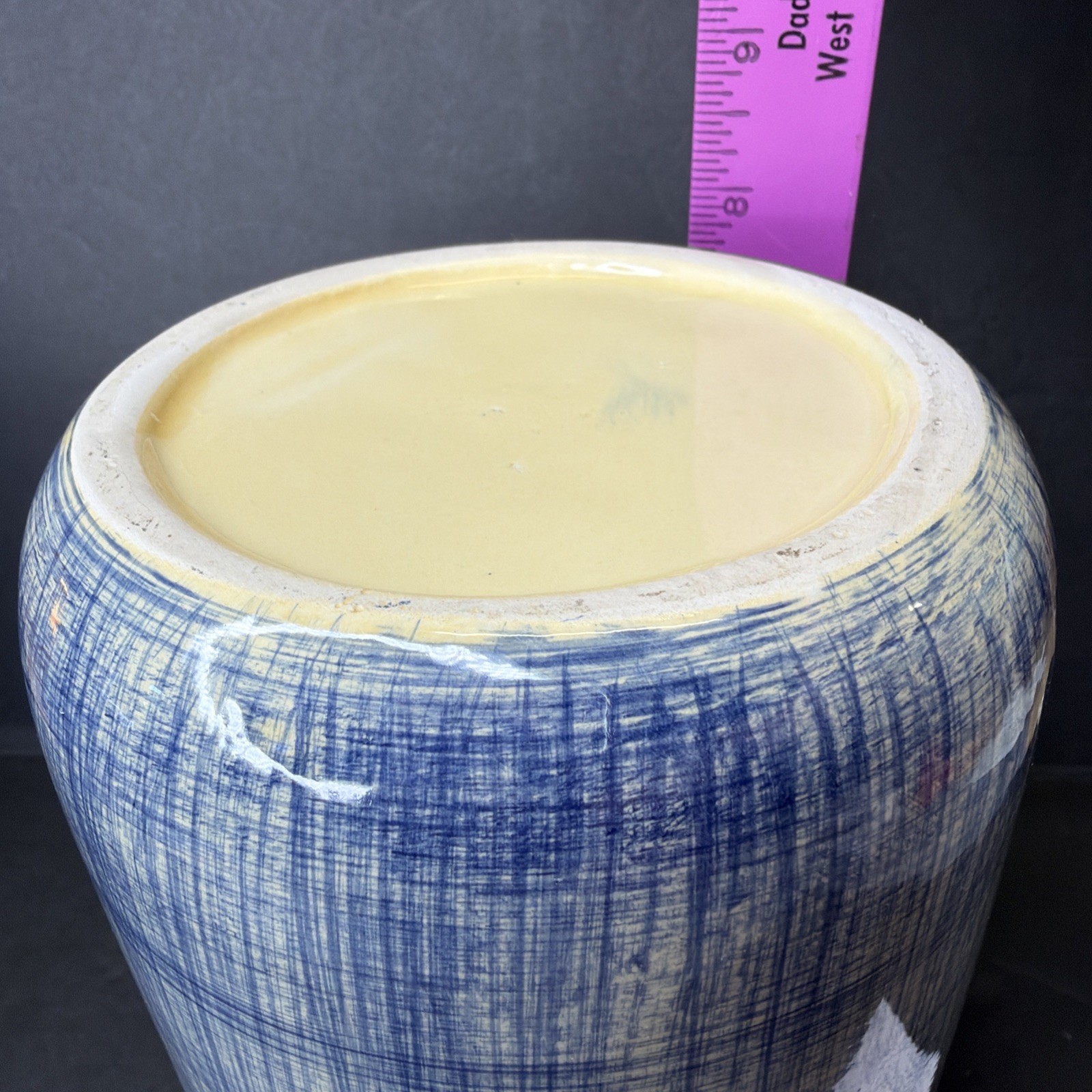 DASH Ceramic Vase Set Of 2 5.5in x 8in Blue