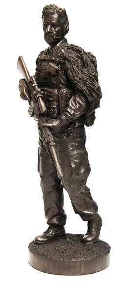 Khaki Army: Sniper, Uruzgan Province, Afghanistan NA0039 Bronze Finish Military