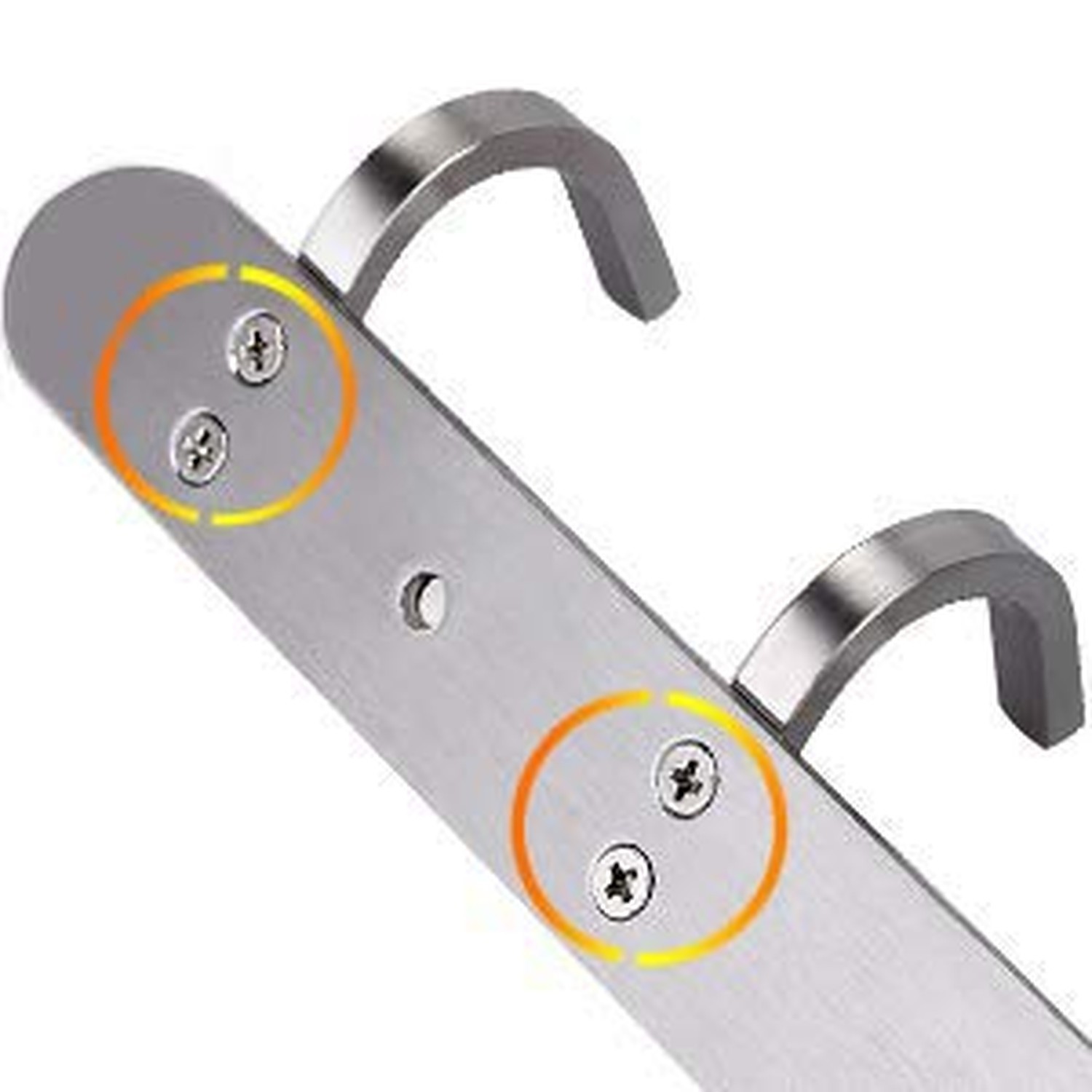 Coat Hook Wall Mount – NHENY Towel Rack with 6 Hooks Hanger for Hanging Cloth…