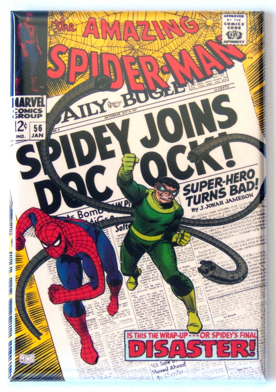 Amazing Spiderman #56 FRIDGE MAGNET comic book