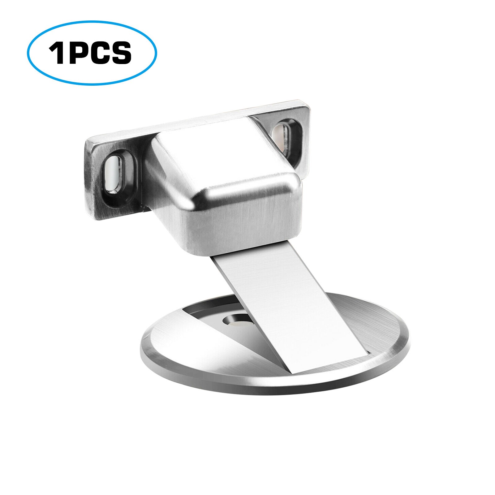 Stainless Steel Magnetic Door Stop,Lot Heavy Duty Door Stopper, Mount Magnets zz